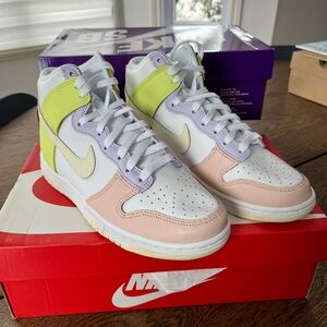 Nike Pastel High-Top Sneakers